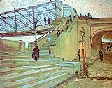 Vincent Van Gogh Canvas Paintings - The Trinquetaille Bridge